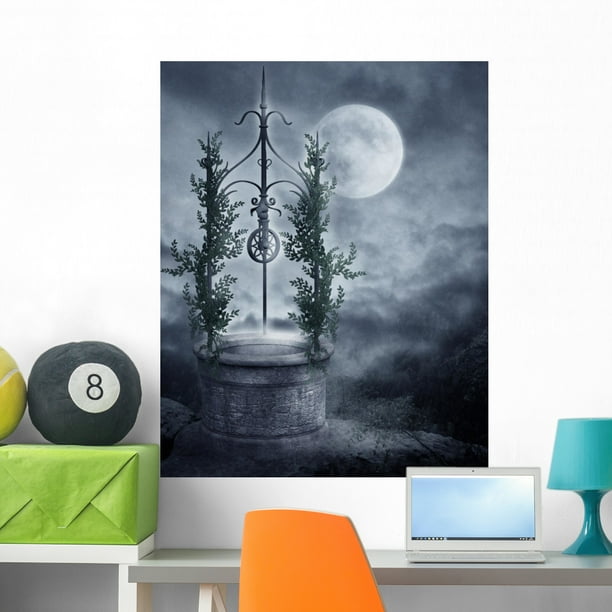 Full Moon Room Vinyl Wall Sticker Decal 19/"